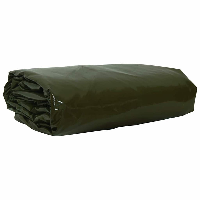 Load image into Gallery viewer, Vidaxl zeil 650g m² olijf groen 1,5 x 2,5 m canvas met pvc-coating
