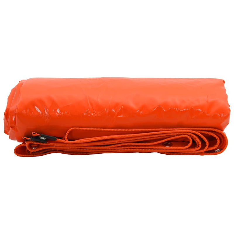 Load image into Gallery viewer, Vidaxl zeil 650g m² oranje 1,5 x 2,5 m canvas met pvc-coating
