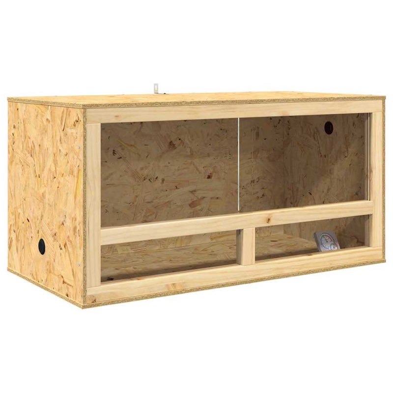 Load image into Gallery viewer, Vidaxl terrarium bruin 100 x 50 x 50 cm osb

