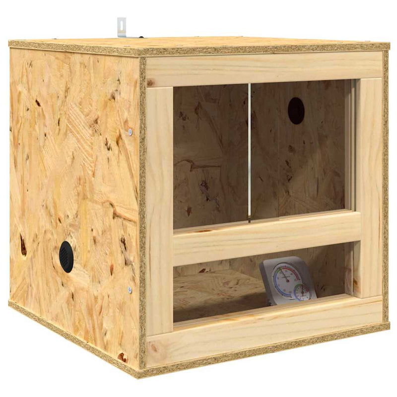 Load image into Gallery viewer, Vidaxl terrarium bruin 40 x 40 x 40 cm osb
