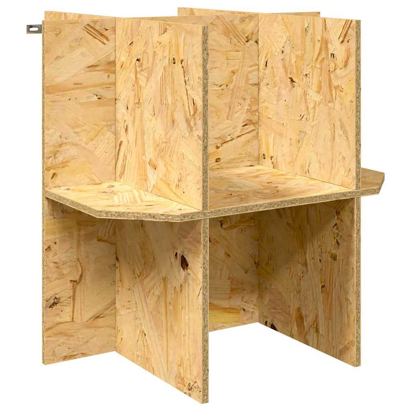 Load image into Gallery viewer, Vidaxl terrariumbasis bruin 50 x 50 x 50 cm osb
