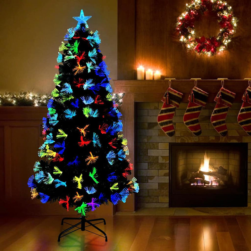 Load image into Gallery viewer, Vidaxl kunstkerstboom met 160 led met standaard groen 150 cm pvc
