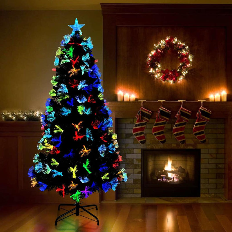 Load image into Gallery viewer, Vidaxl kunstkerstboom met 210 led met standaard groen 180 cm pvc
