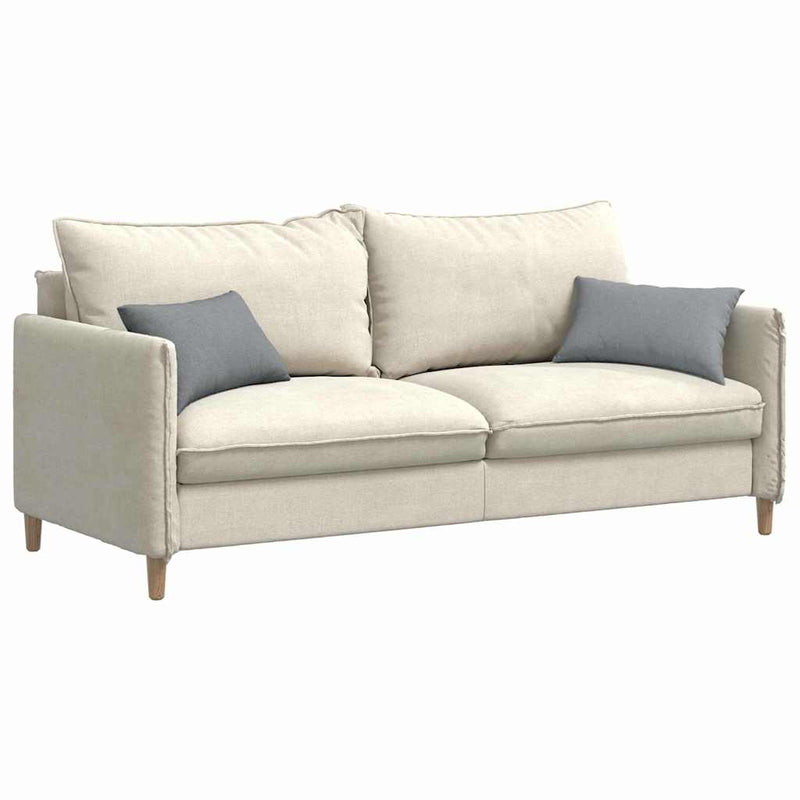Load image into Gallery viewer, Vidaxl sofa kussens 2 stuks lichtgrijs 50 x 30 cm stof
