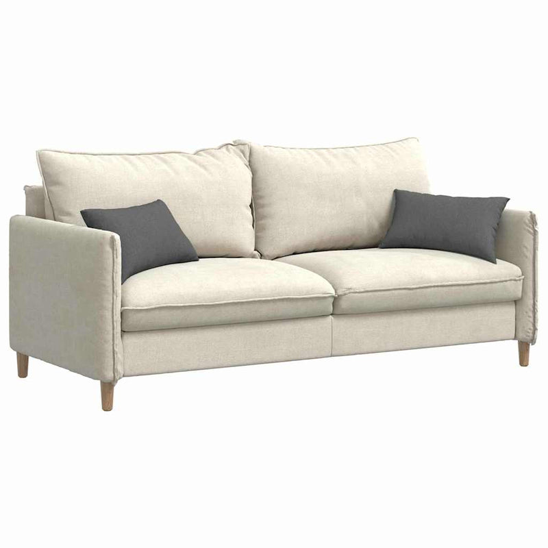 Load image into Gallery viewer, Vidaxl sofa kussens 2 pcs donkergrijs 50 x 30 cm stof
