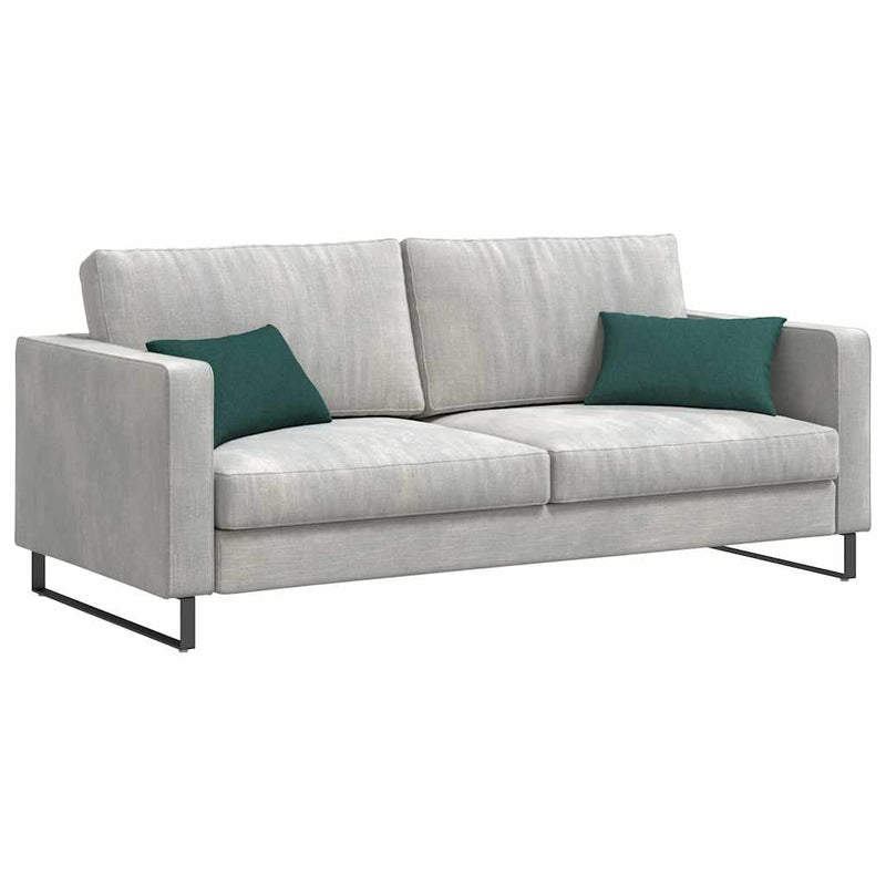 Load image into Gallery viewer, Vidaxl sofa kussens 2 pcs donkergroen 50 x 30 cm stof
