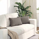 Vidaxl sofa kussens 2 pcs taupe 50 x 30 cm stof