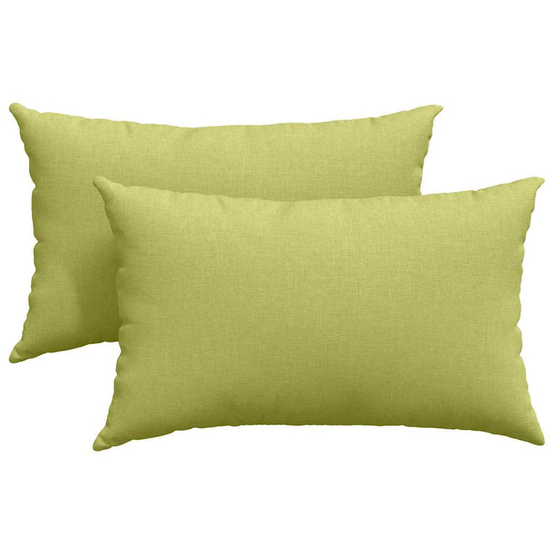 Load image into Gallery viewer, Vidaxl sofa kussens 2 pcs lichtgroen 50 x 30 cm stof
