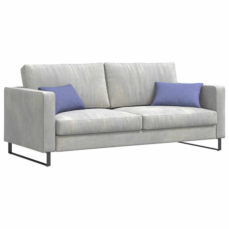 Load image into Gallery viewer, Vidaxl sofa kussens 2 pcs jeans blauw 50 x 30 cm stof
