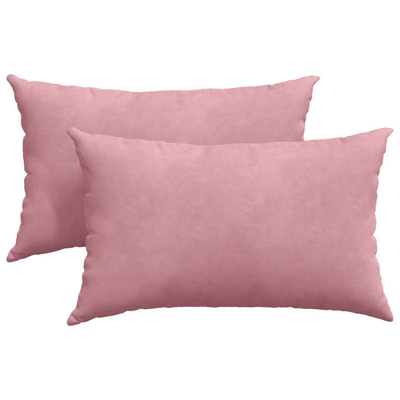 Load image into Gallery viewer, Vidaxl sofa kussens 2 stuks roze 50 x 30 cm cordstof
