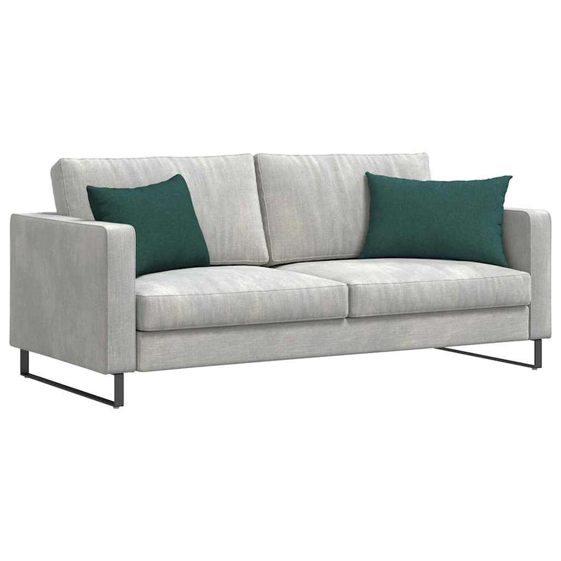 Load image into Gallery viewer, Vidaxl sofa kussens 2 pcs donkergroen 60 x 40 cm stof
