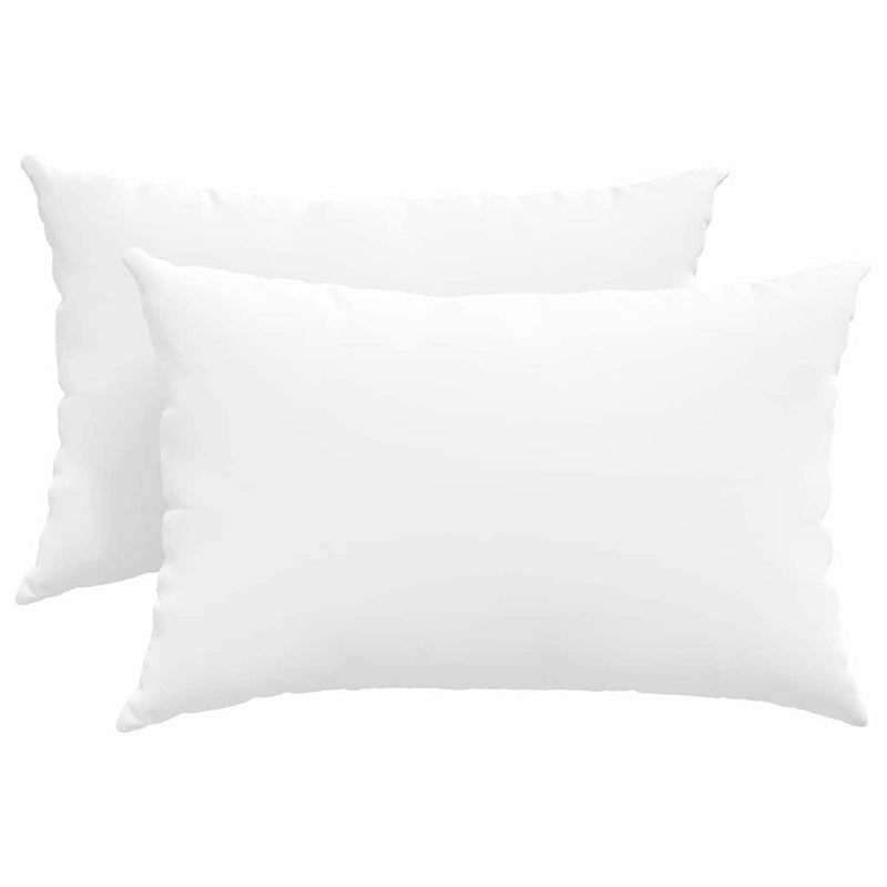 Load image into Gallery viewer, Vidaxl sofa kussens 2 pcs wit 60 x 40 cm stof
