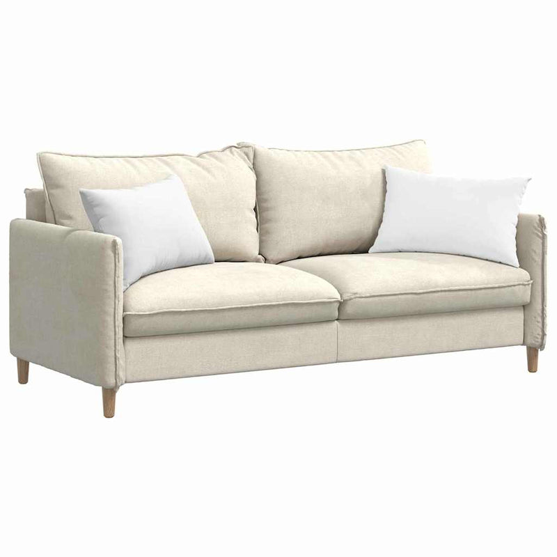 Load image into Gallery viewer, Vidaxl sofa kussens 2 pcs wit 60 x 40 cm stof
