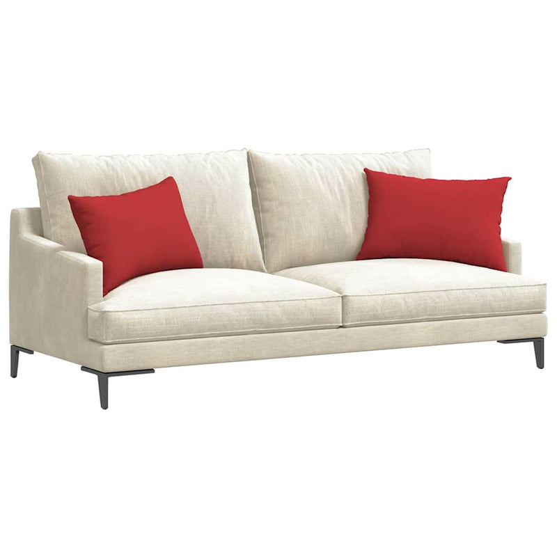 Load image into Gallery viewer, Vidaxl sofa kussens 2 pcs rood 60 x 40 cm stof

