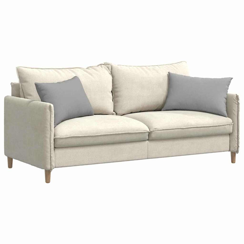 Load image into Gallery viewer, Vidaxl sofa kussens 2 pcs wolkengrijs 60 x 40 cm stof
