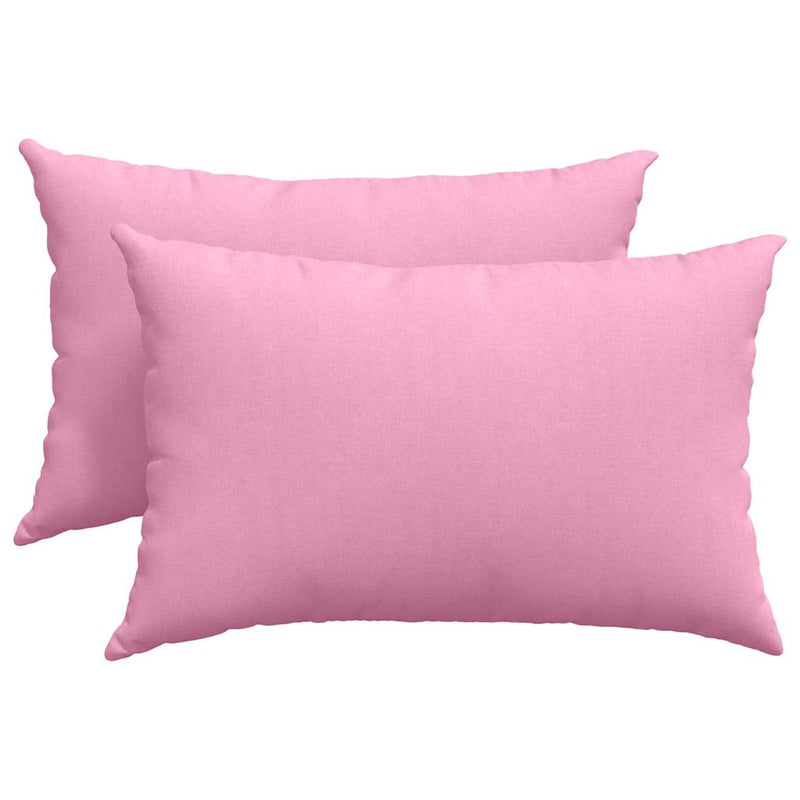 Load image into Gallery viewer, Vidaxl sofa kussens 2 pcs roze 60 x 40 cm stof
