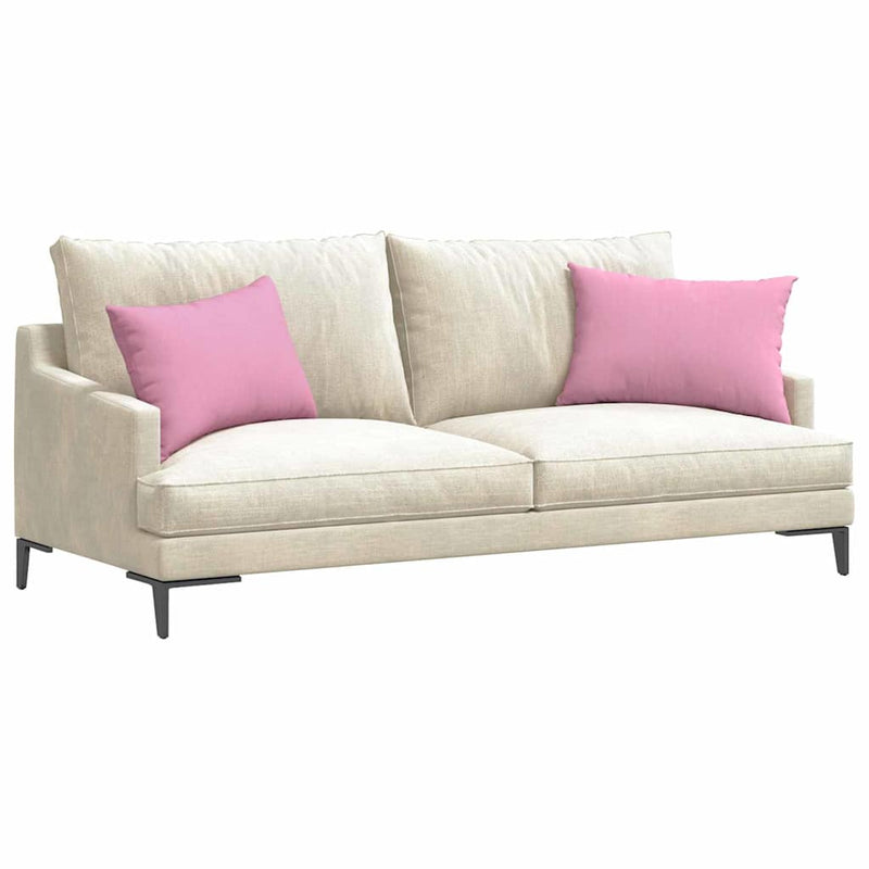 Load image into Gallery viewer, Vidaxl sofa kussens 2 pcs roze 60 x 40 cm stof
