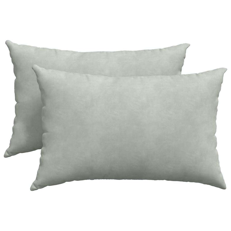 Load image into Gallery viewer, Vidaxl sofa kussens 2 stuks lichtgrijs 60 x 40 cm cordstof

