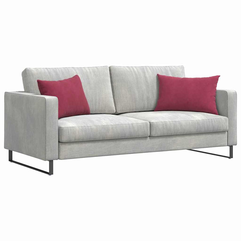 Load image into Gallery viewer, Vidaxl sofa kussens 2 stuks wijnrood 60 x 40 cm cordstof
