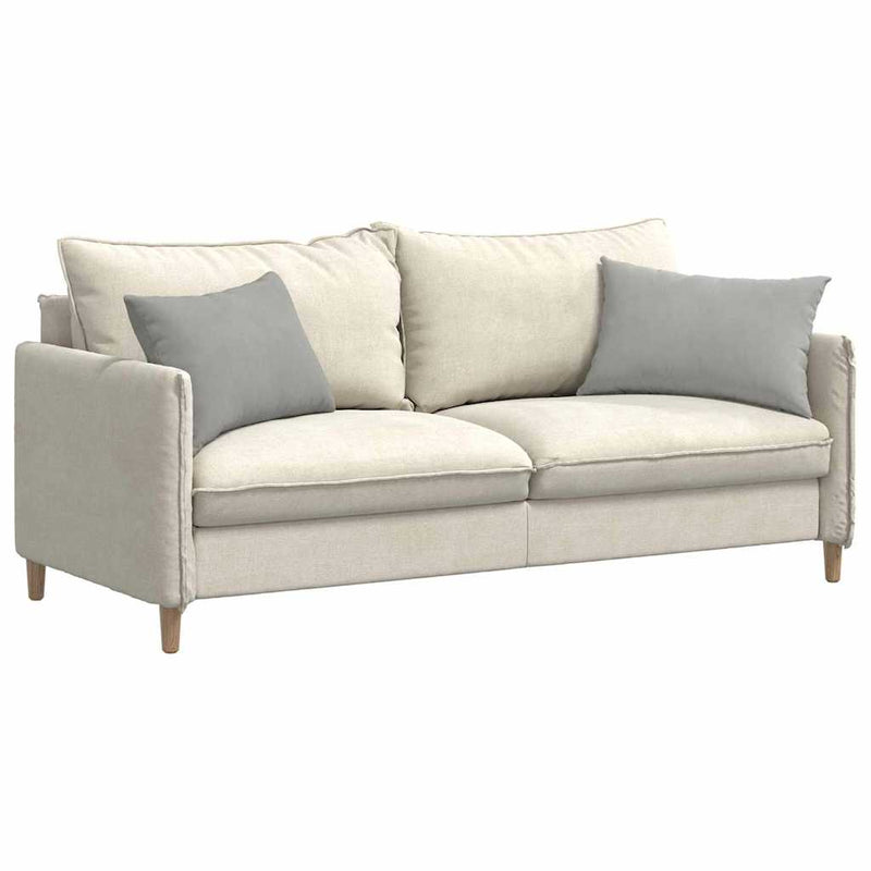Load image into Gallery viewer, Vidaxl sofa kussens 2 stuks lichtgrijs 60 x 40 cm stof
