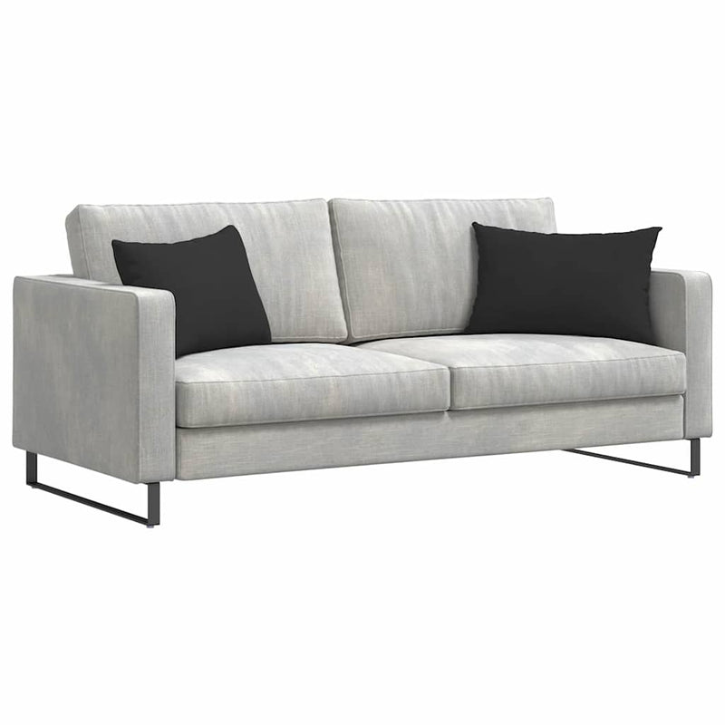 Load image into Gallery viewer, Vidaxl sofa kussens 2 stuks zwart 60 x 40 cm stof
