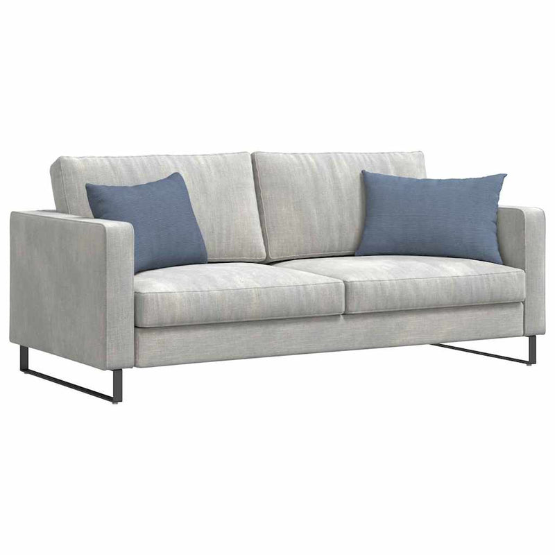 Load image into Gallery viewer, Vidaxl sofa kussens 2 stuks blauw 60 x 40 cm cordstof
