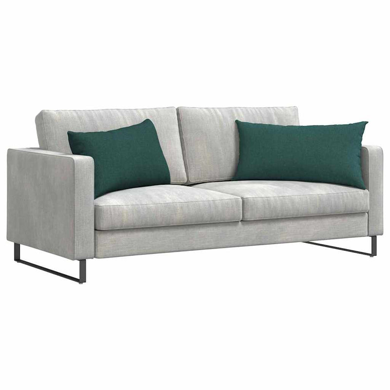 Load image into Gallery viewer, Vidaxl sofa kussens 2 pcs donkergroen 80 x 40 cm stof

