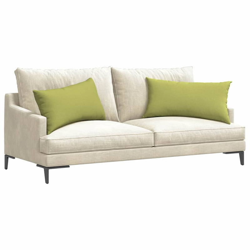 Load image into Gallery viewer, Vidaxl sofa kussens 2 pcs lichtgroen 80 x 40 cm stof
