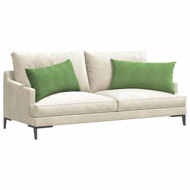 Load image into Gallery viewer, Vidaxl sofa kussens 2 stuks lichtgroen 80 x 40 cm cordstof
