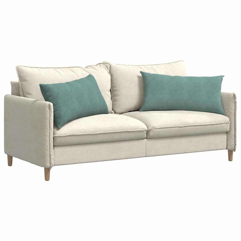 Load image into Gallery viewer, Vidaxl sofa kussens 2 stuks zeegroen 80 x 40 cm cordstof
