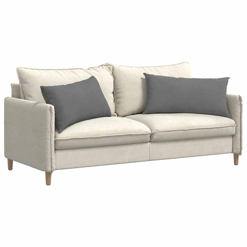 Load image into Gallery viewer, Vidaxl sofa kussens 2 stuks donkergrijs 80 x 40 cm stof
