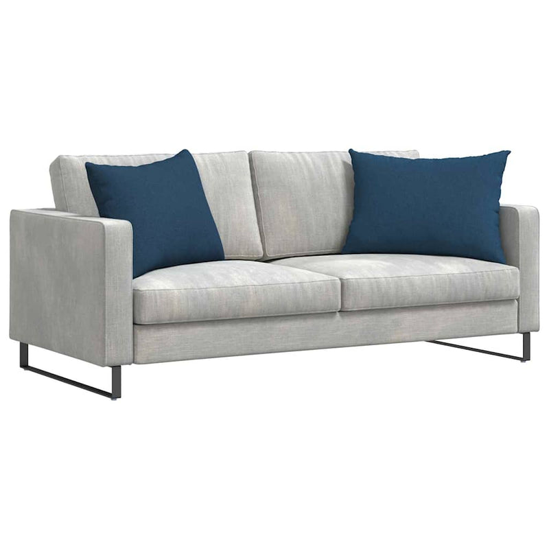 Load image into Gallery viewer, Vidaxl sofa kussens 2 pcs blauw 70 x 50 cm stof
