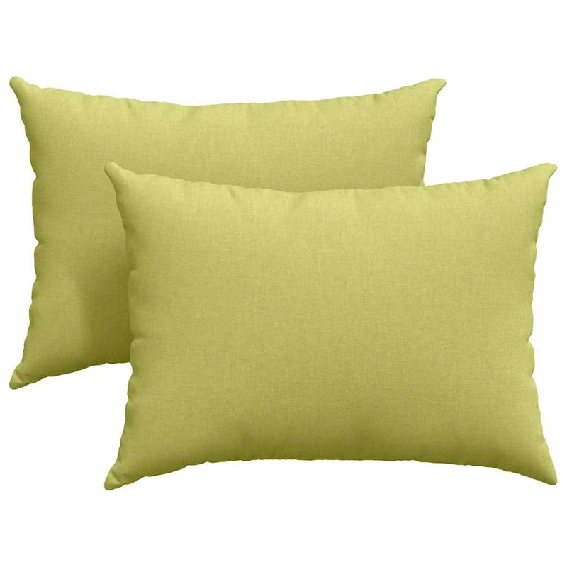 Load image into Gallery viewer, Vidaxl sofa kussens 2 pcs lichtgroen 70 x 50 cm stof
