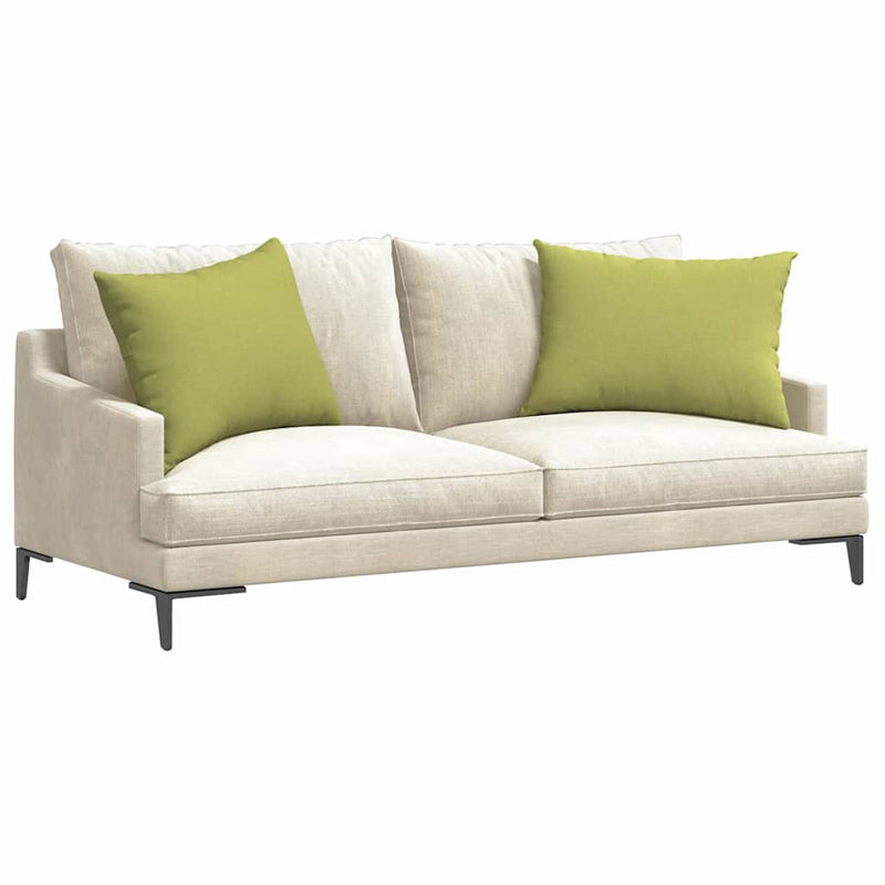 Load image into Gallery viewer, Vidaxl sofa kussens 2 pcs lichtgroen 70 x 50 cm stof

