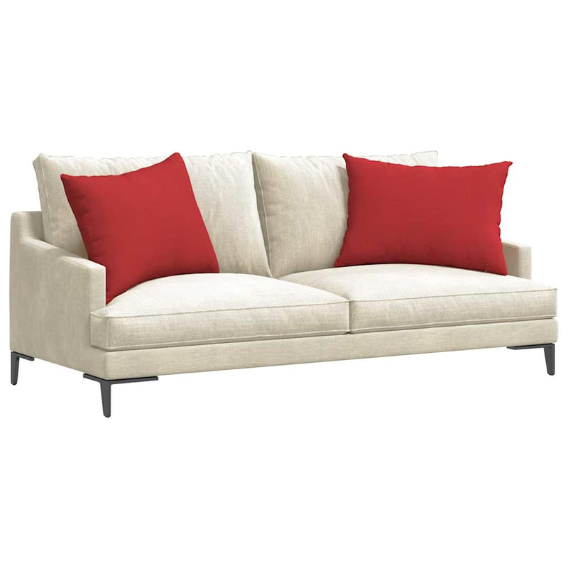 Load image into Gallery viewer, Vidaxl sofa kussens 2 pcs rood 70 x 50 cm stof
