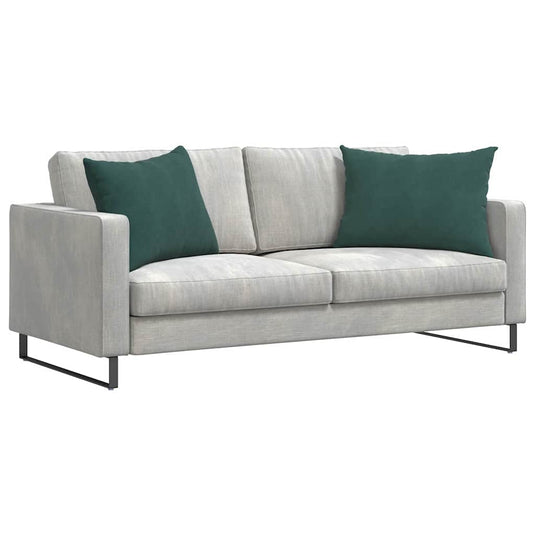 Vidaxl sofa kussens 2 stuks donkergroen 70 x 50 cm cordstof