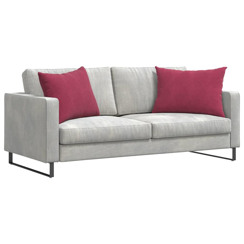 Load image into Gallery viewer, Vidaxl sofa kussens 2 stuks wijnrood 70 x 50 cm cordstof
