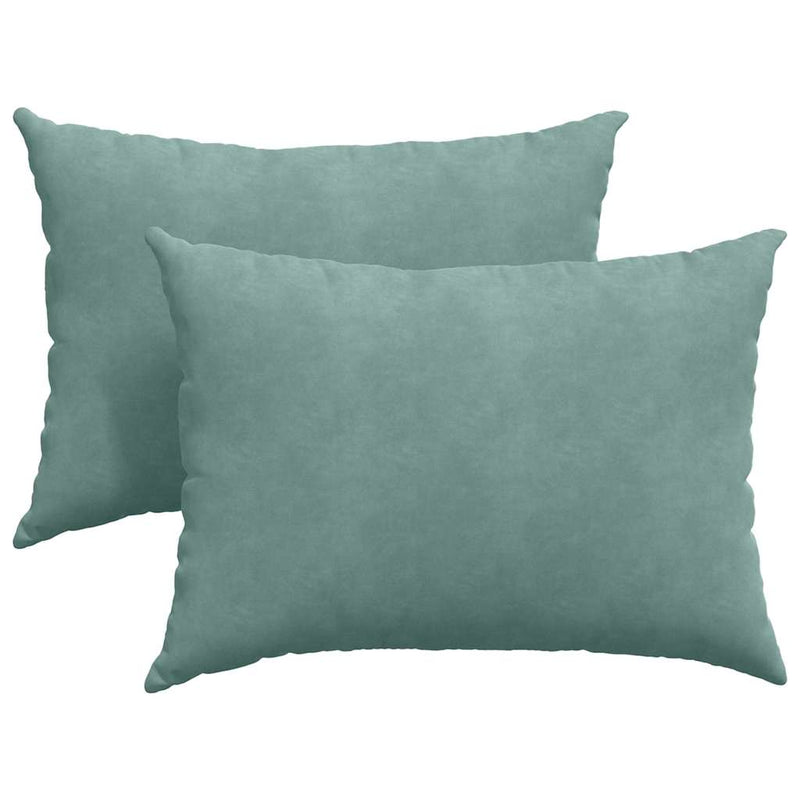 Load image into Gallery viewer, Vidaxl sofa kussens 2 stuks zeegroen 70 x 50 cm cordstof
