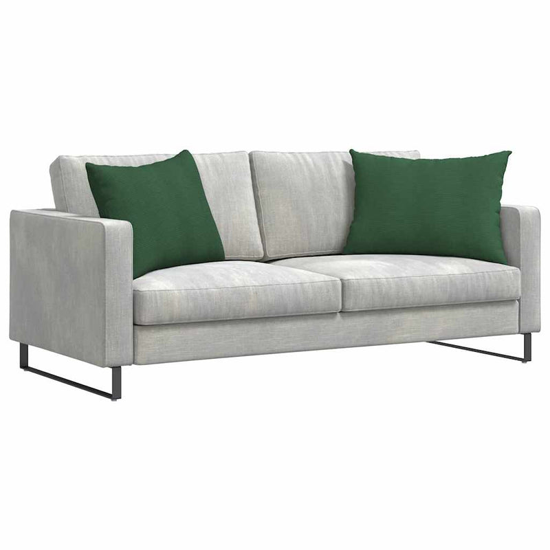 Load image into Gallery viewer, Vidaxl sofa kussens 2 stuks donkergroen 70 x 50 cm cordstof
