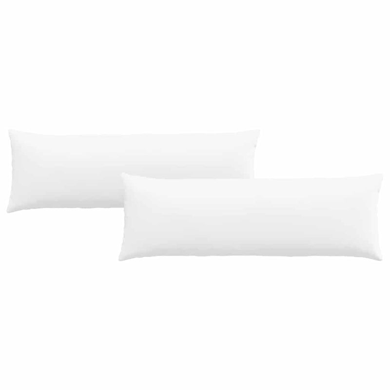 Load image into Gallery viewer, Vidaxl sofa kussens 2 pcs wit 120 x 40 cm stof
