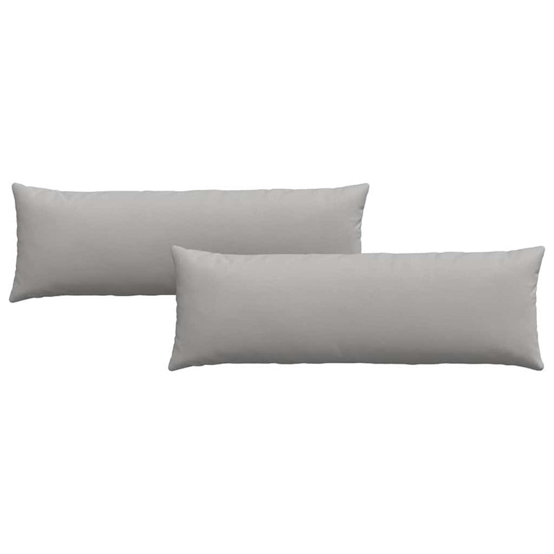Load image into Gallery viewer, Vidaxl sofa kussens 2 pcs wolkengrijs 120 x 40 cm stof
