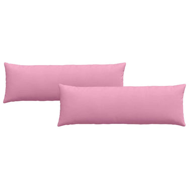 Vidaxl sofa kussens 2 pcs roze 120 x 40 cm stof