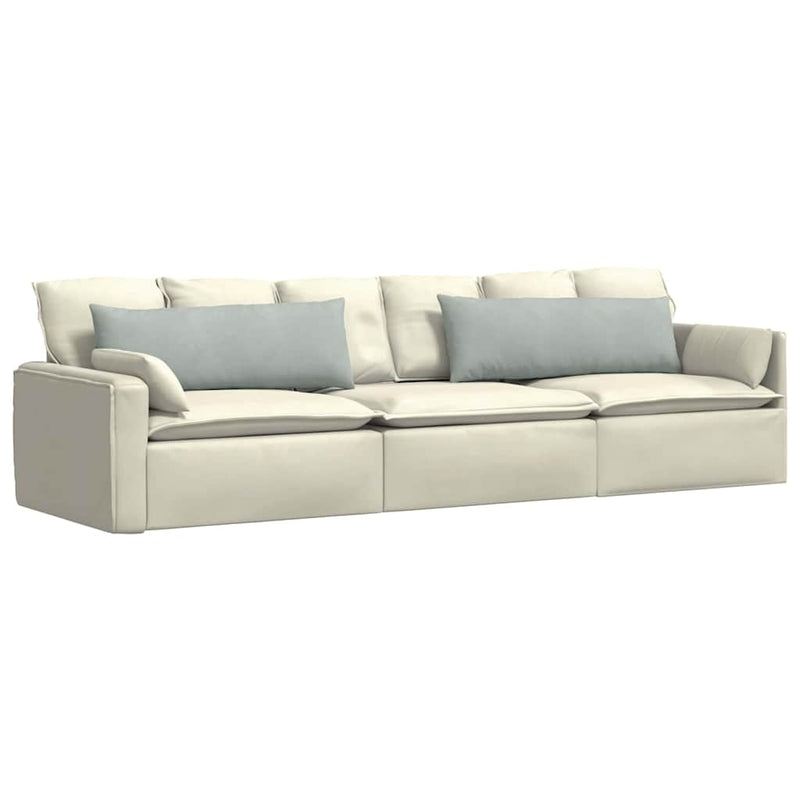 Load image into Gallery viewer, Vidaxl sofa kussens 2 stuks lichtgrijs 120 x 40 cm cordstof
