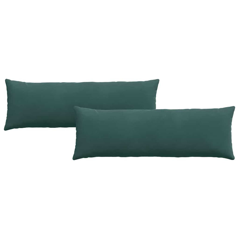 Load image into Gallery viewer, Vidaxl sofa kussens 2 stuks donkergroen 120 x 40 cm cordstof
