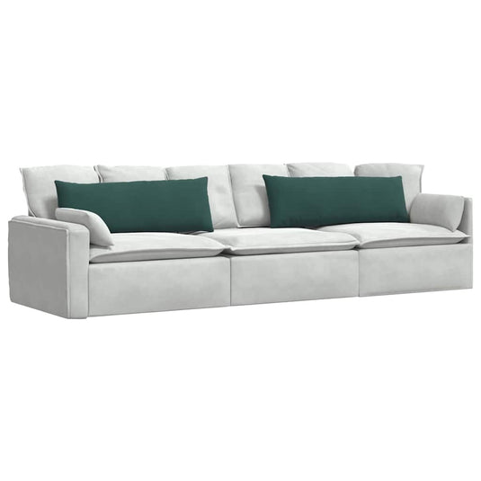 Vidaxl sofa kussens 2 stuks donkergroen 120 x 40 cm cordstof