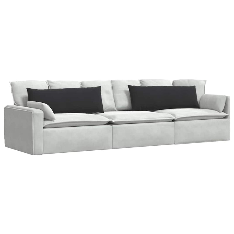 Load image into Gallery viewer, Vidaxl sofa kussens 2 stuks zwart 120 x 40 cm cordstof
