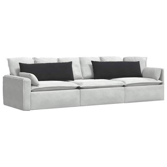 Vidaxl sofa kussens 2 stuks zwart 120 x 40 cm cordstof