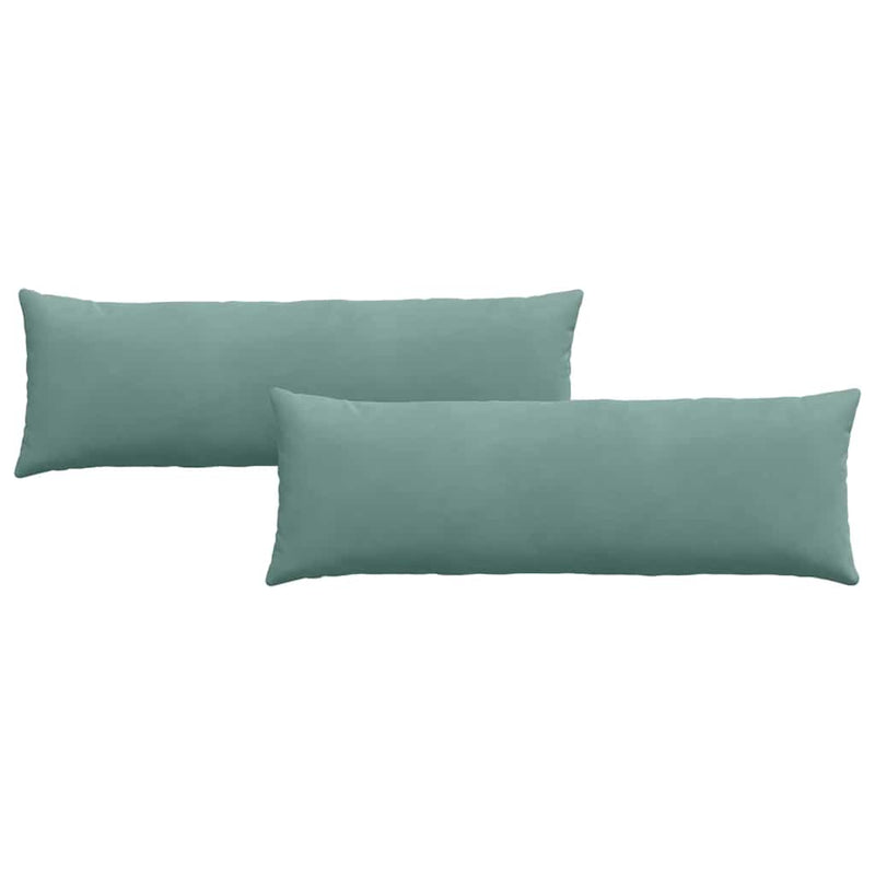 Load image into Gallery viewer, Vidaxl sofa kussens 2 stuks zeegroen 120 x 40 cm cordstof
