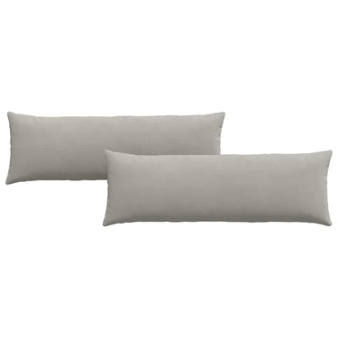 Vidaxl sofa kussens 2 stuks lichtgrijs 120 x 40 cm stof