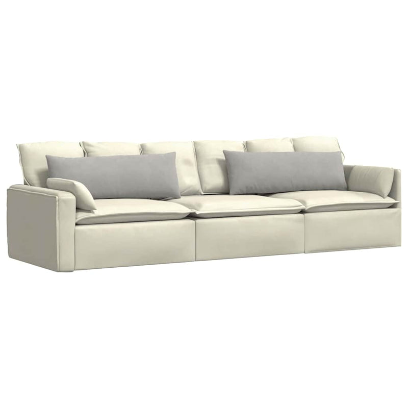 Load image into Gallery viewer, Vidaxl sofa kussens 2 stuks lichtgrijs 120 x 40 cm stof
